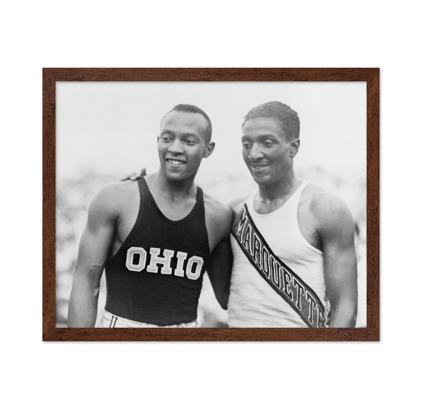 Jesse Owens & Ralph Metcalfe 1936