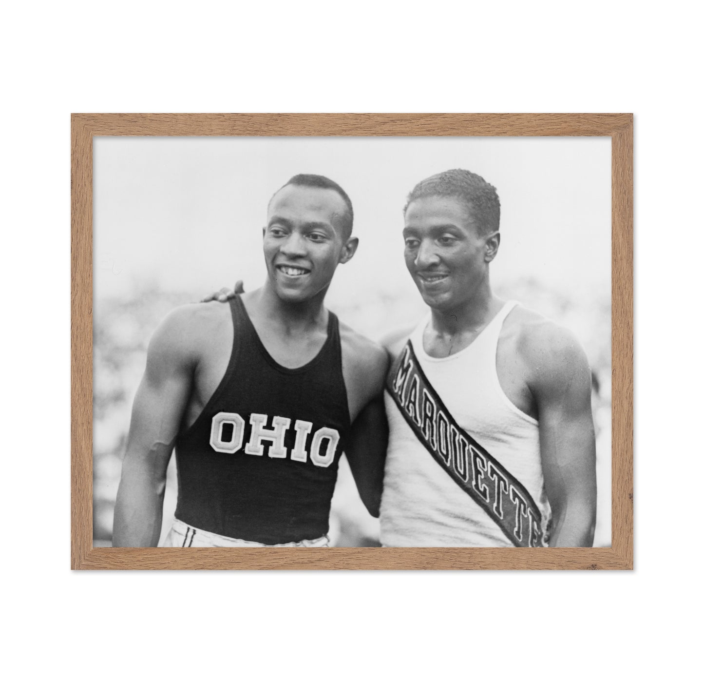 Jesse Owens & Ralph Metcalfe 1936