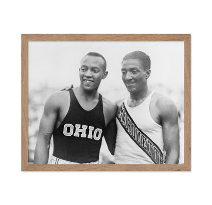 Jesse Owens & Ralph Metcalfe 1936