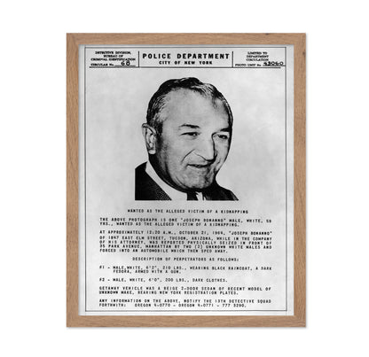 Joseph Bonanno 1964