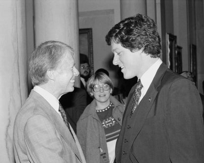 Jimmy Carter & Bill Clinton 1979