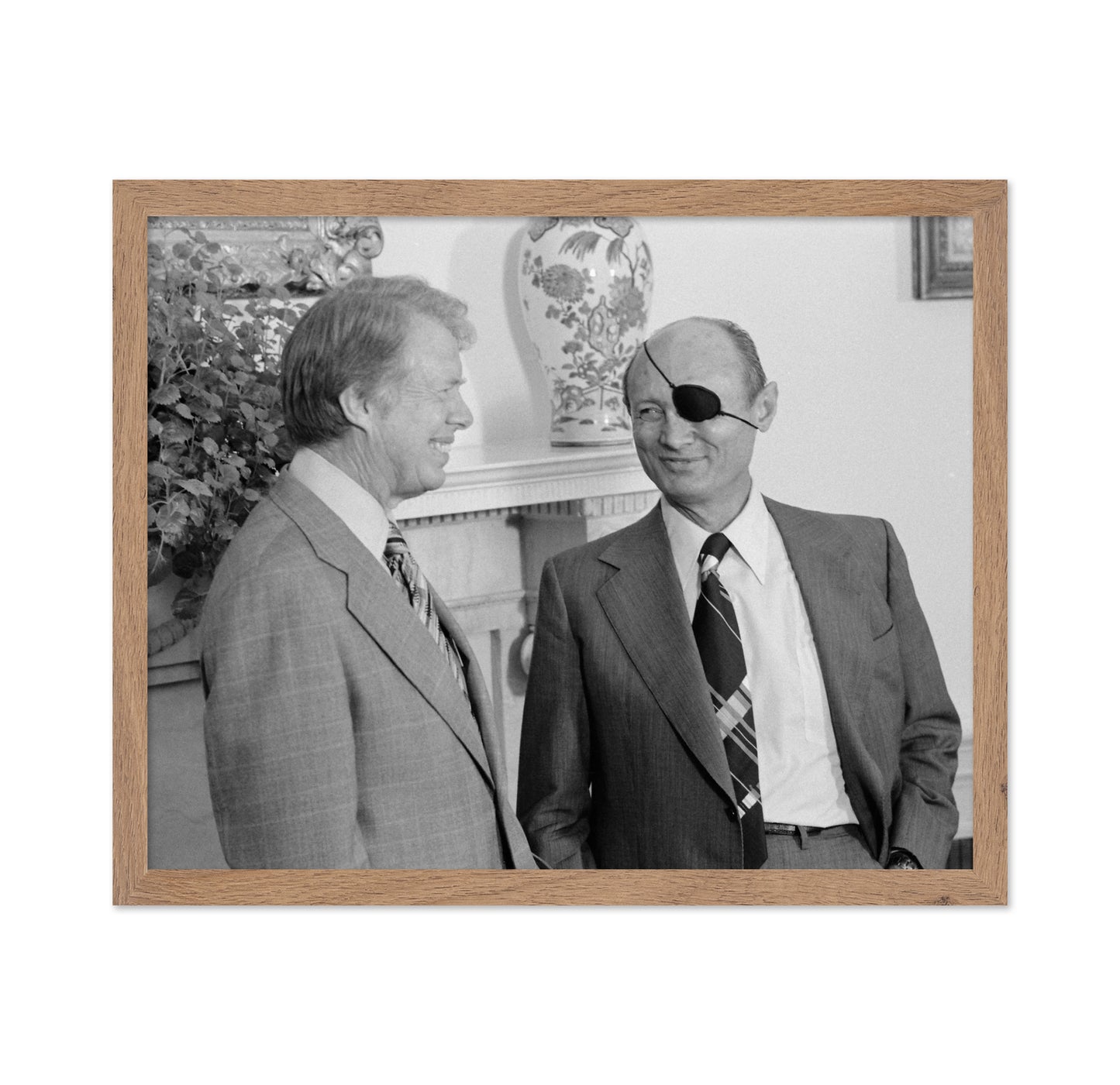 Jimmy Carter & Moshe Dayan 1978
