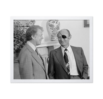 Jimmy Carter & Moshe Dayan 1978