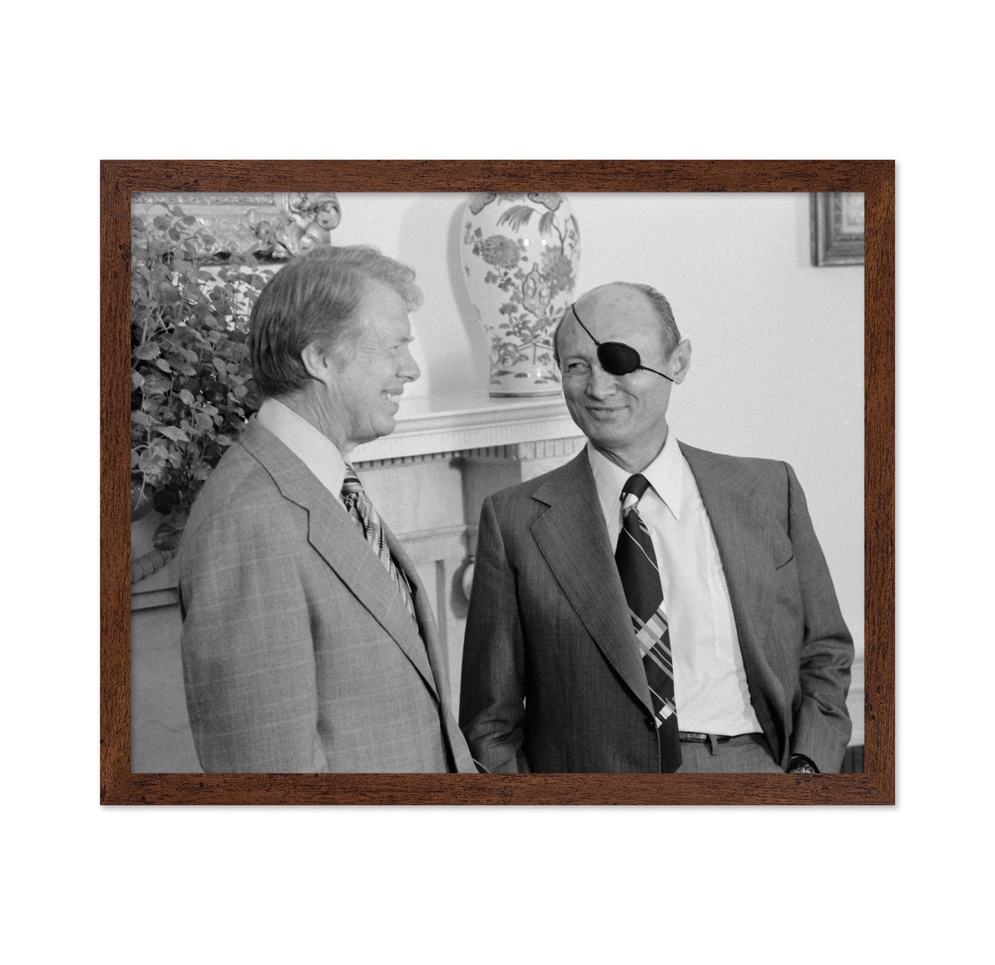Jimmy Carter & Moshe Dayan 1978