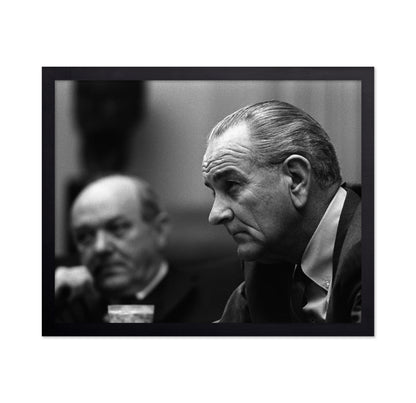 Lyndon Johnson & Dean Rusk 1968