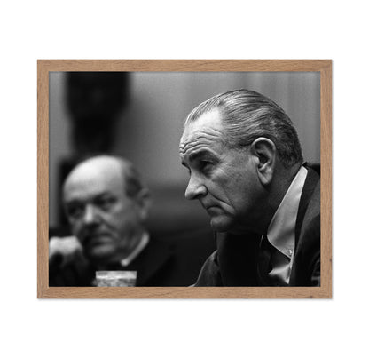 Lyndon Johnson & Dean Rusk 1968