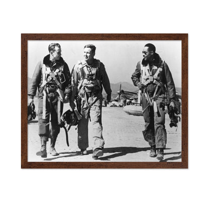 Korean War F-51 Pilots 1950s George Mckee