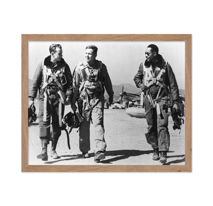 Korean War F-51 Pilots 1950s George Mckee