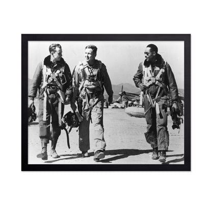 Korean War F-51 Pilots 1950s George Mckee