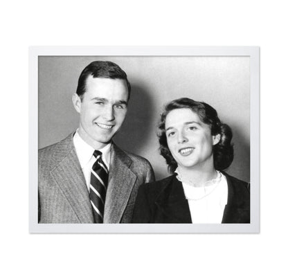 George Bush & Barbara Pierce 1941