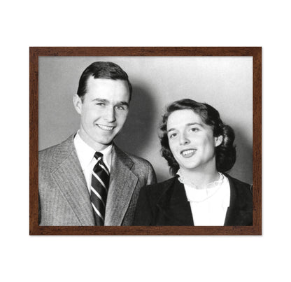 George Bush & Barbara Pierce 1941
