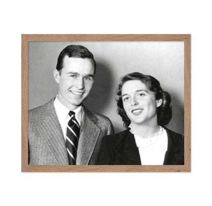 George Bush & Barbara Pierce 1941