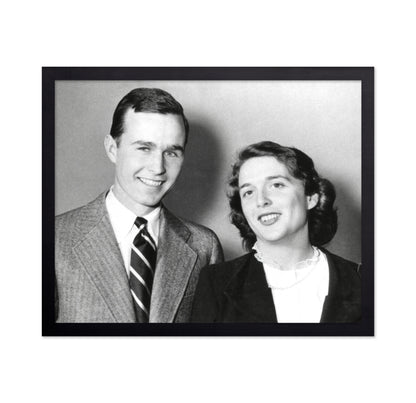 George Bush & Barbara Pierce 1941