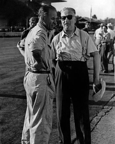 Enzo Ferrari & Raymond Sommer 1940s