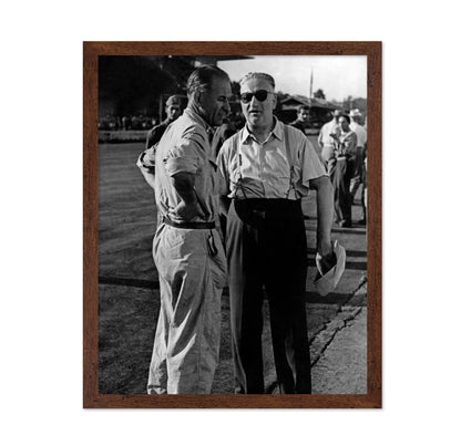 Enzo Ferrari & Raymond Sommer 1940s