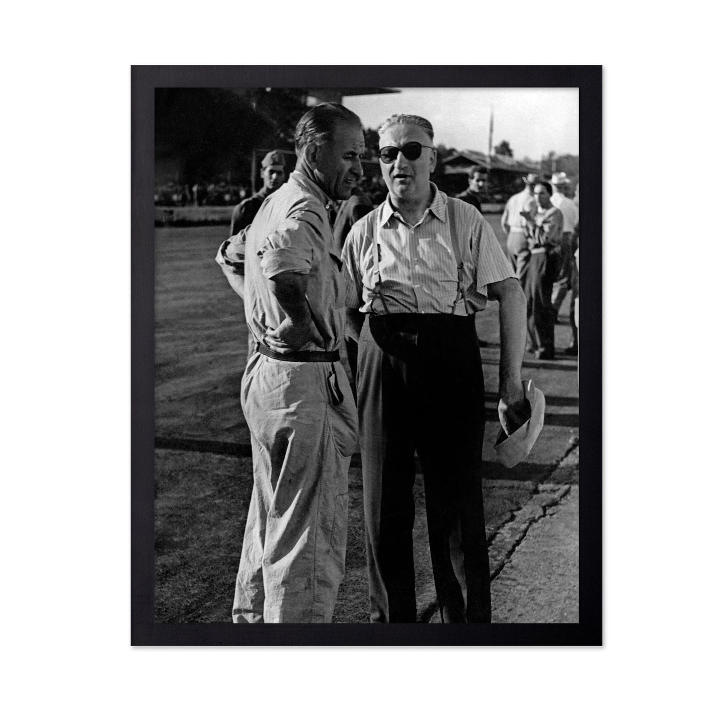 Enzo Ferrari & Raymond Sommer 1940s