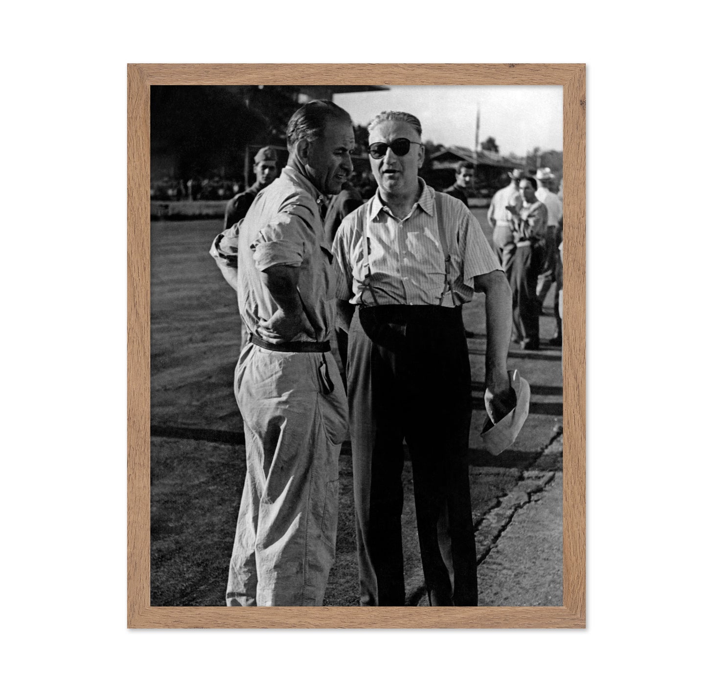 Enzo Ferrari & Raymond Sommer 1940s