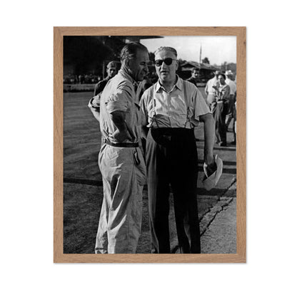 Enzo Ferrari & Raymond Sommer 1940s
