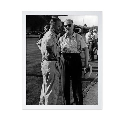 Enzo Ferrari & Raymond Sommer 1940s