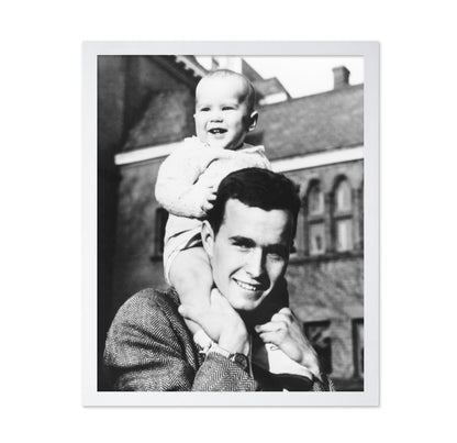 George Bush Sr. & George W. Bush Yale 1947