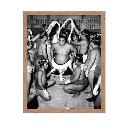 Sumo Wrestlers Japan 1950S