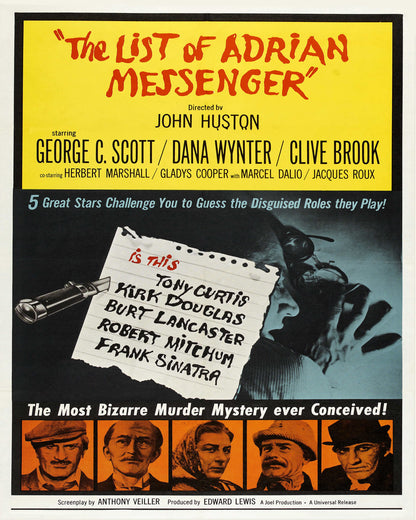 The List of Adrian Messenger 1963