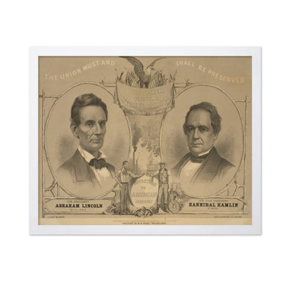 Lincoln Hamlin 1860