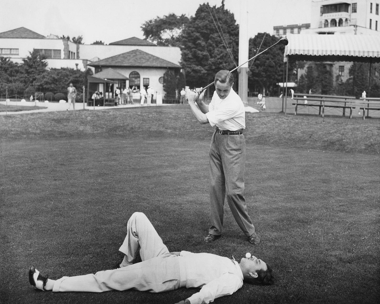 Golf Humor Scene 1930s