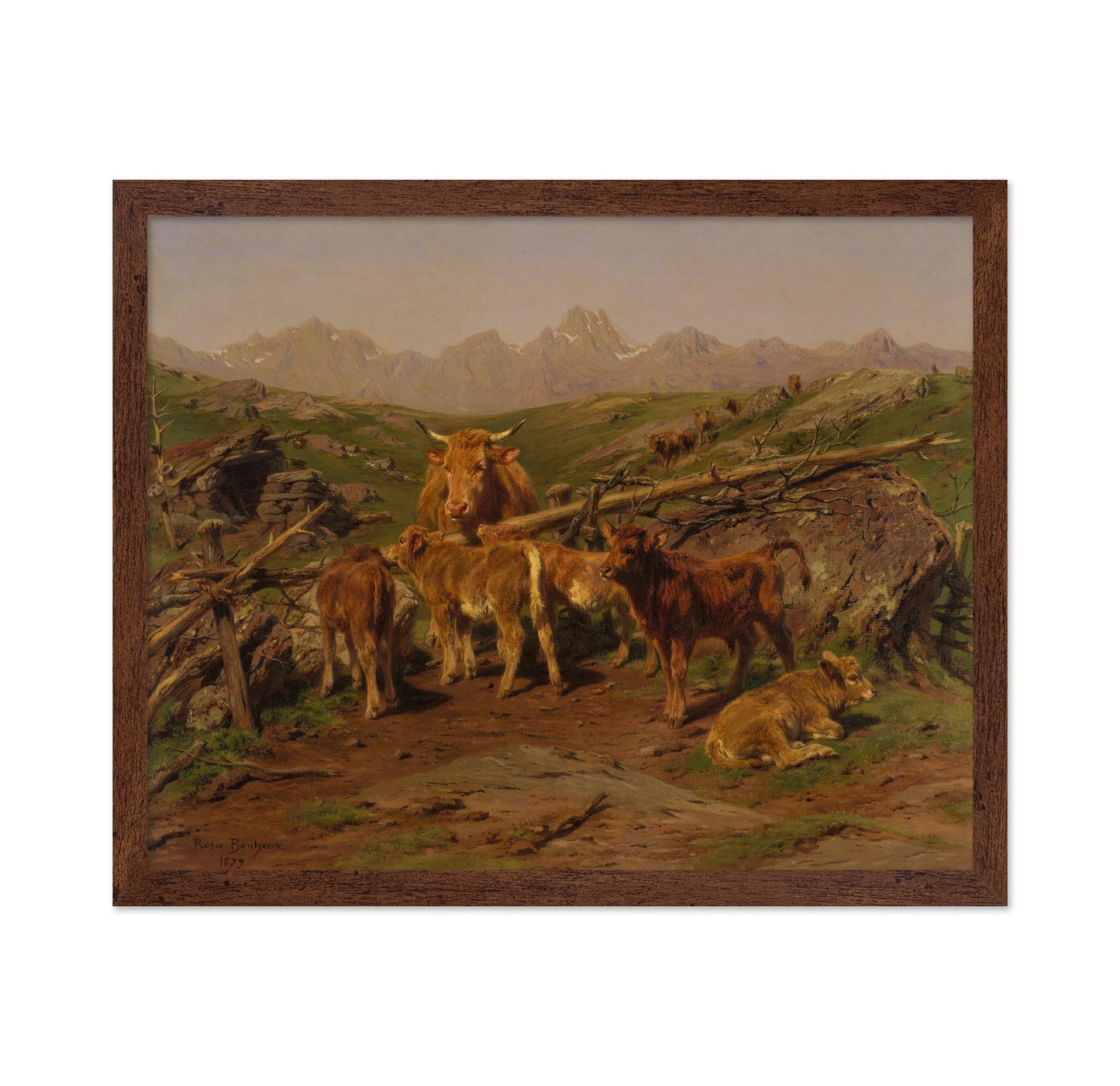 Rosa Bonheur Calves 1879