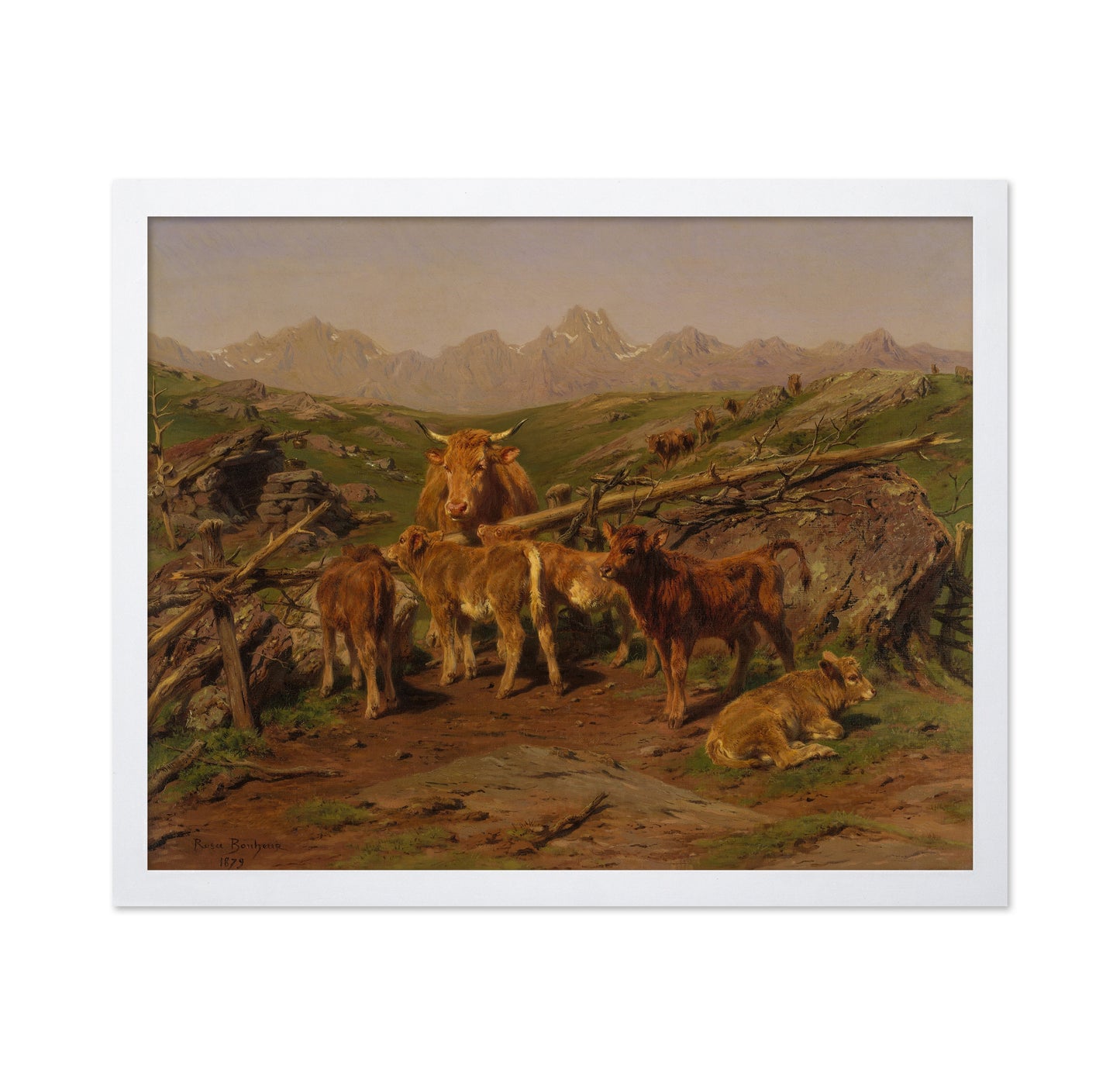 Rosa Bonheur Calves 1879