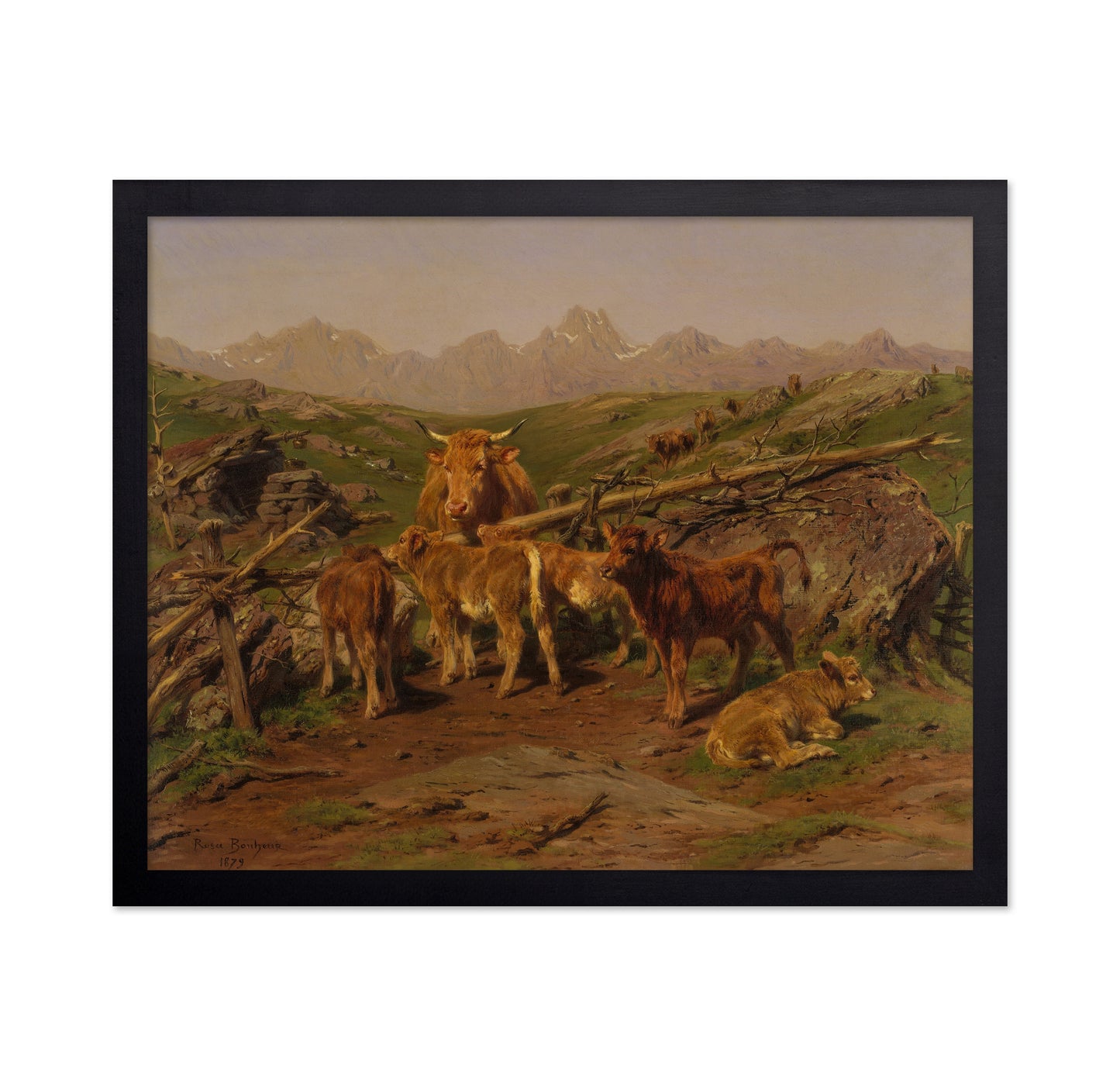 Rosa Bonheur Calves 1879