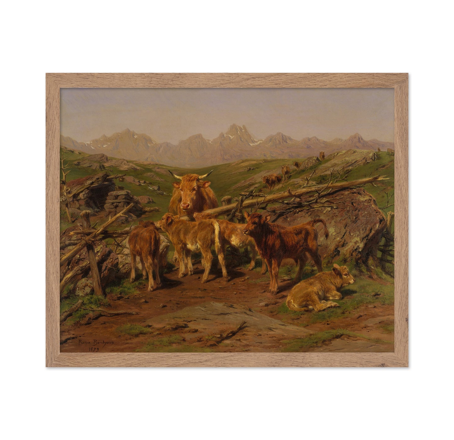 Rosa Bonheur Calves 1879