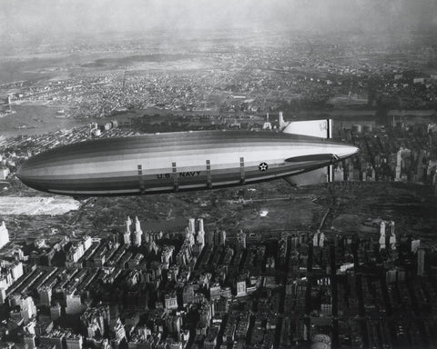USS Akron NYC 1932