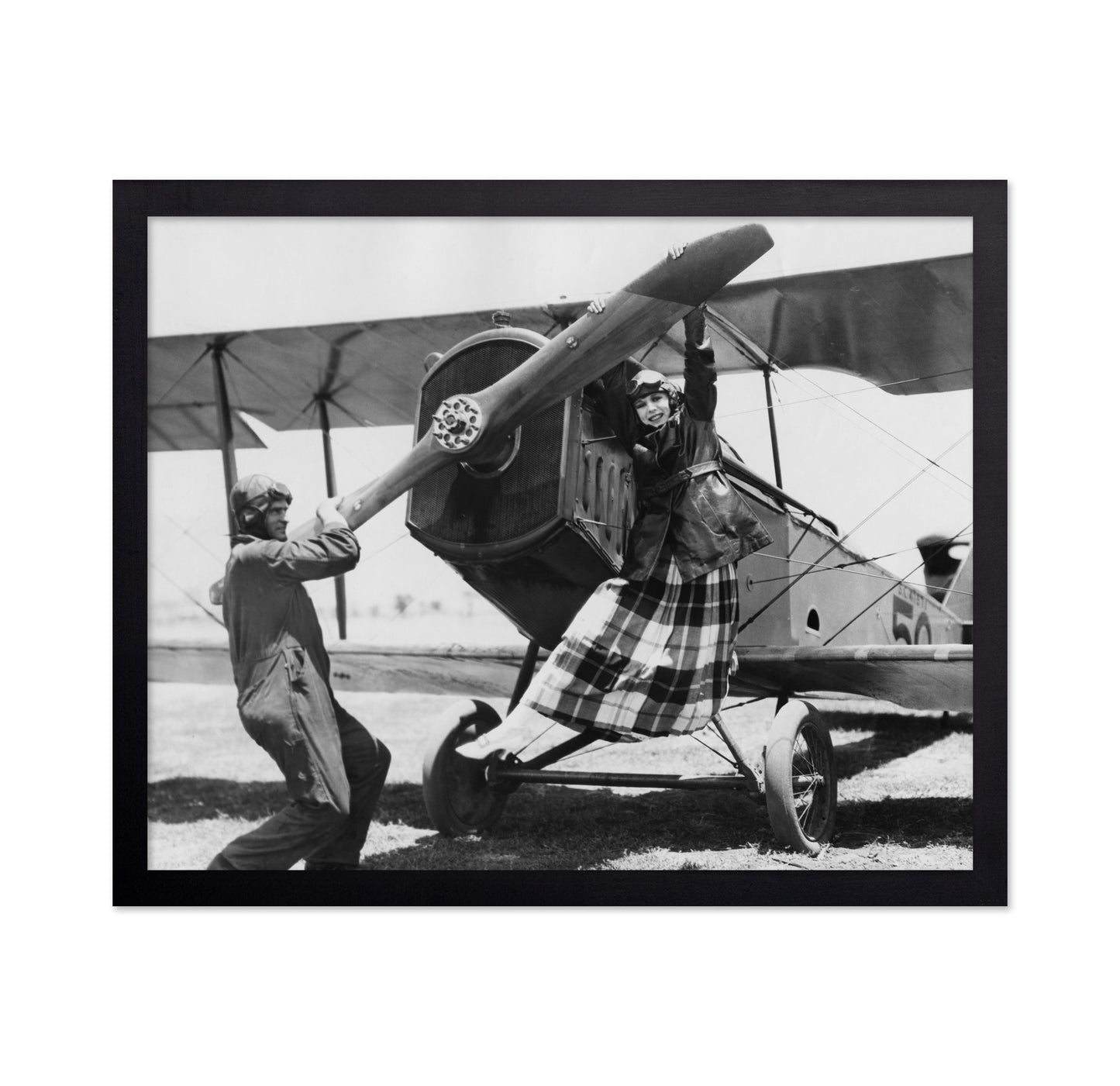 Biplane Glamour 1920s