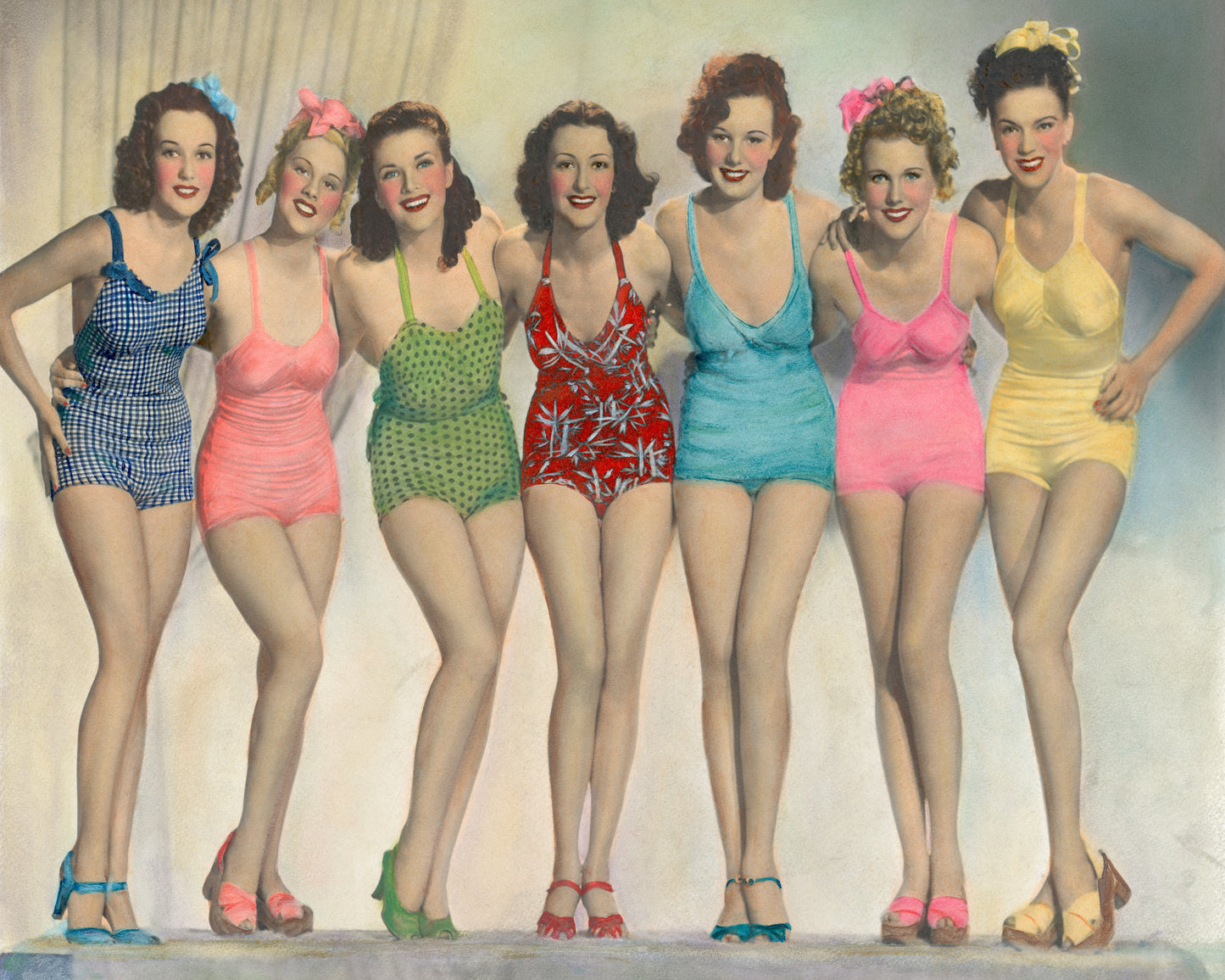 Vintage Swimsuit Glamour