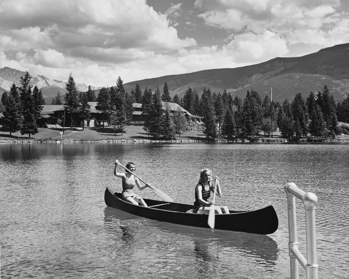 Paddling Away 1940s
