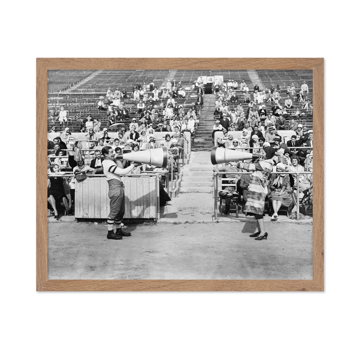 Megaphone Scene 1930