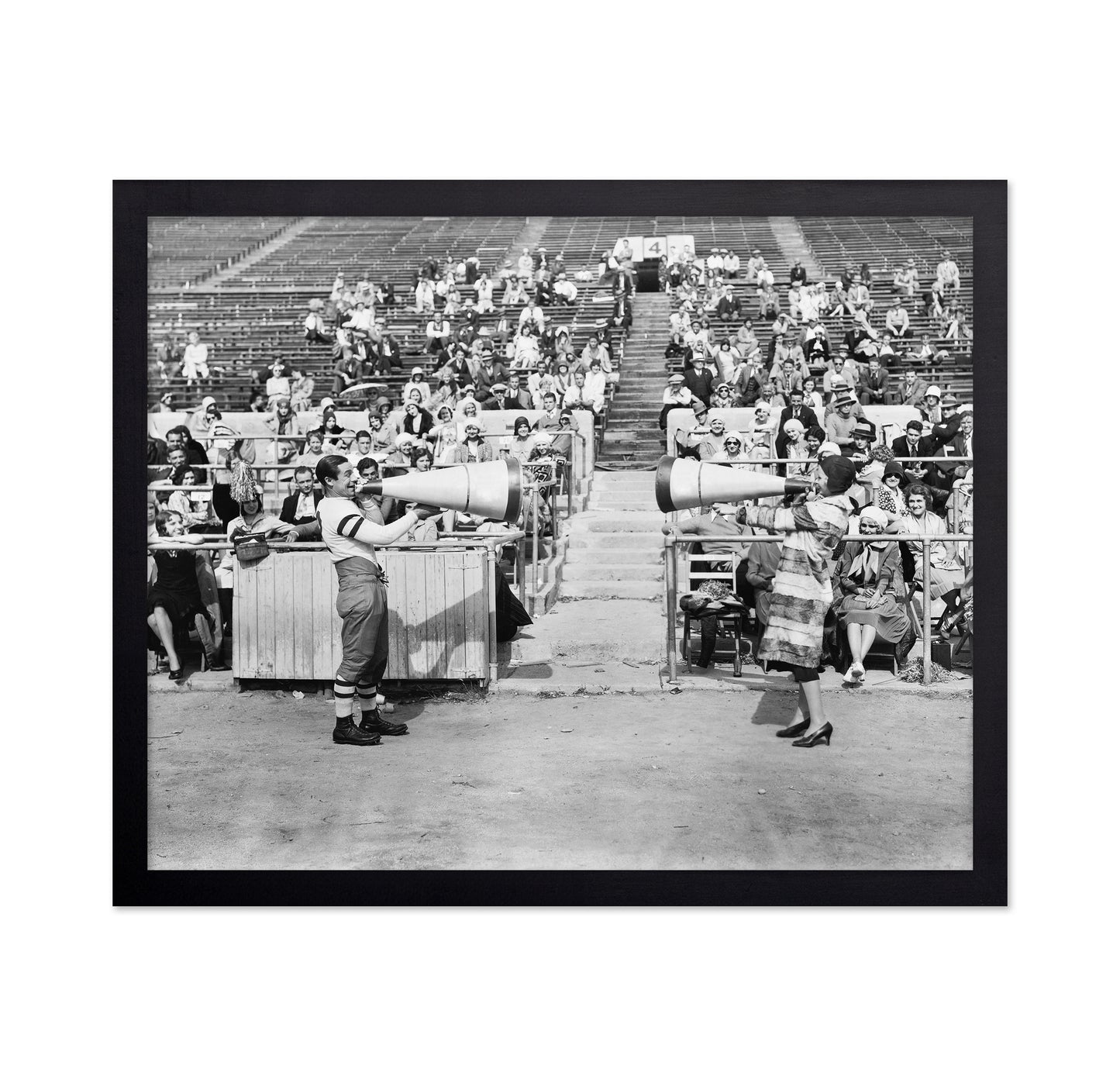 Megaphone Scene 1930