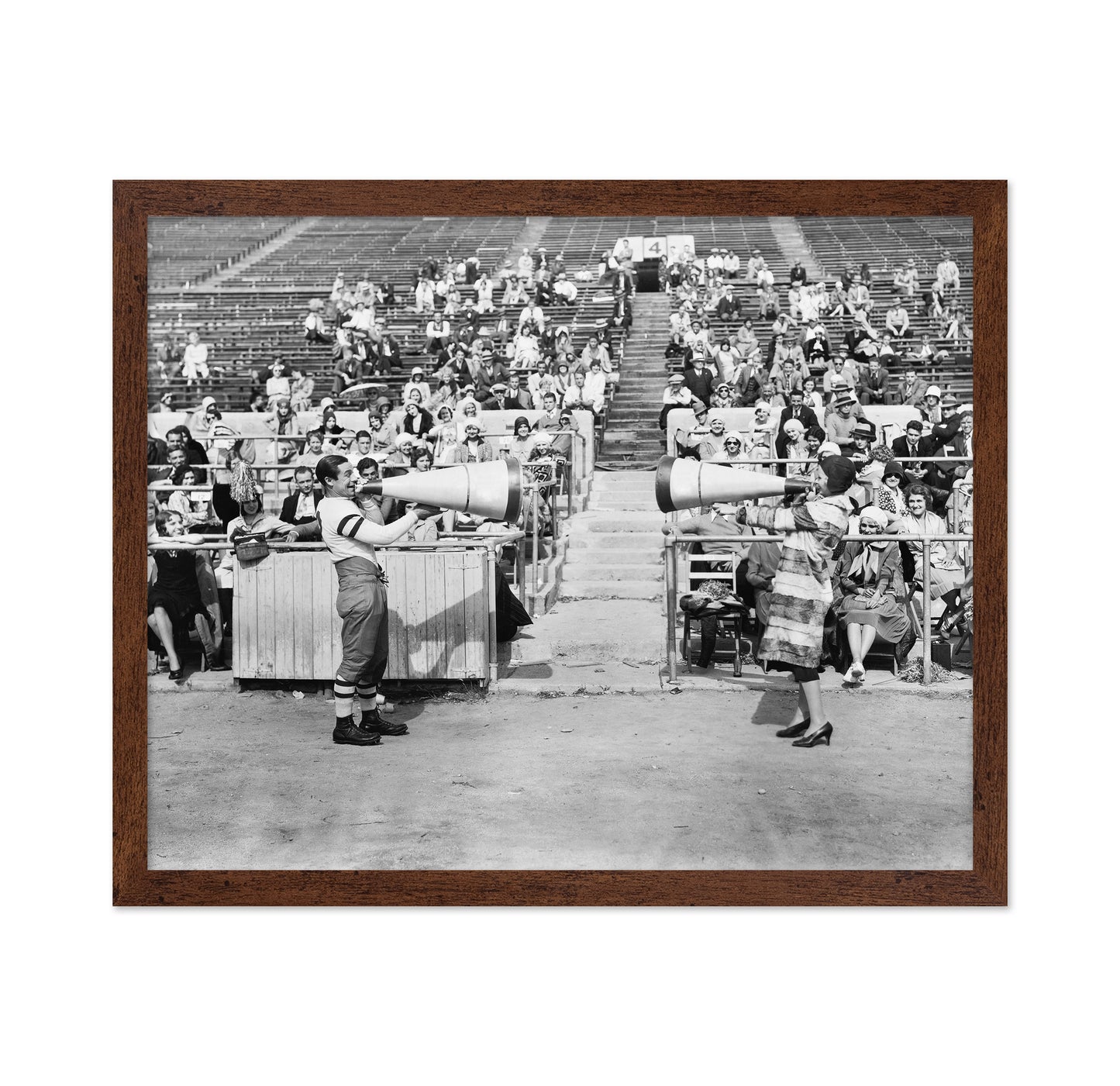 Megaphone Scene 1930