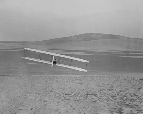 Wilbur Wright Flight 1902