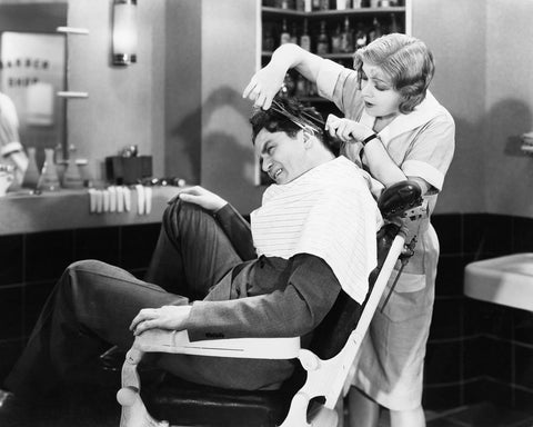 Woman Barber 1930s