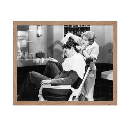 Woman Barber 1930s
