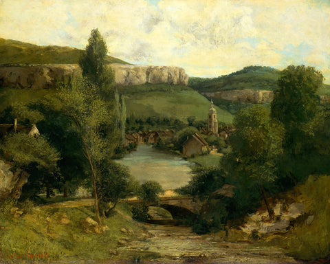 View of Ornans 1853