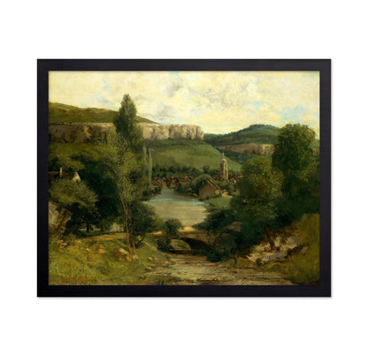 View of Ornans 1853