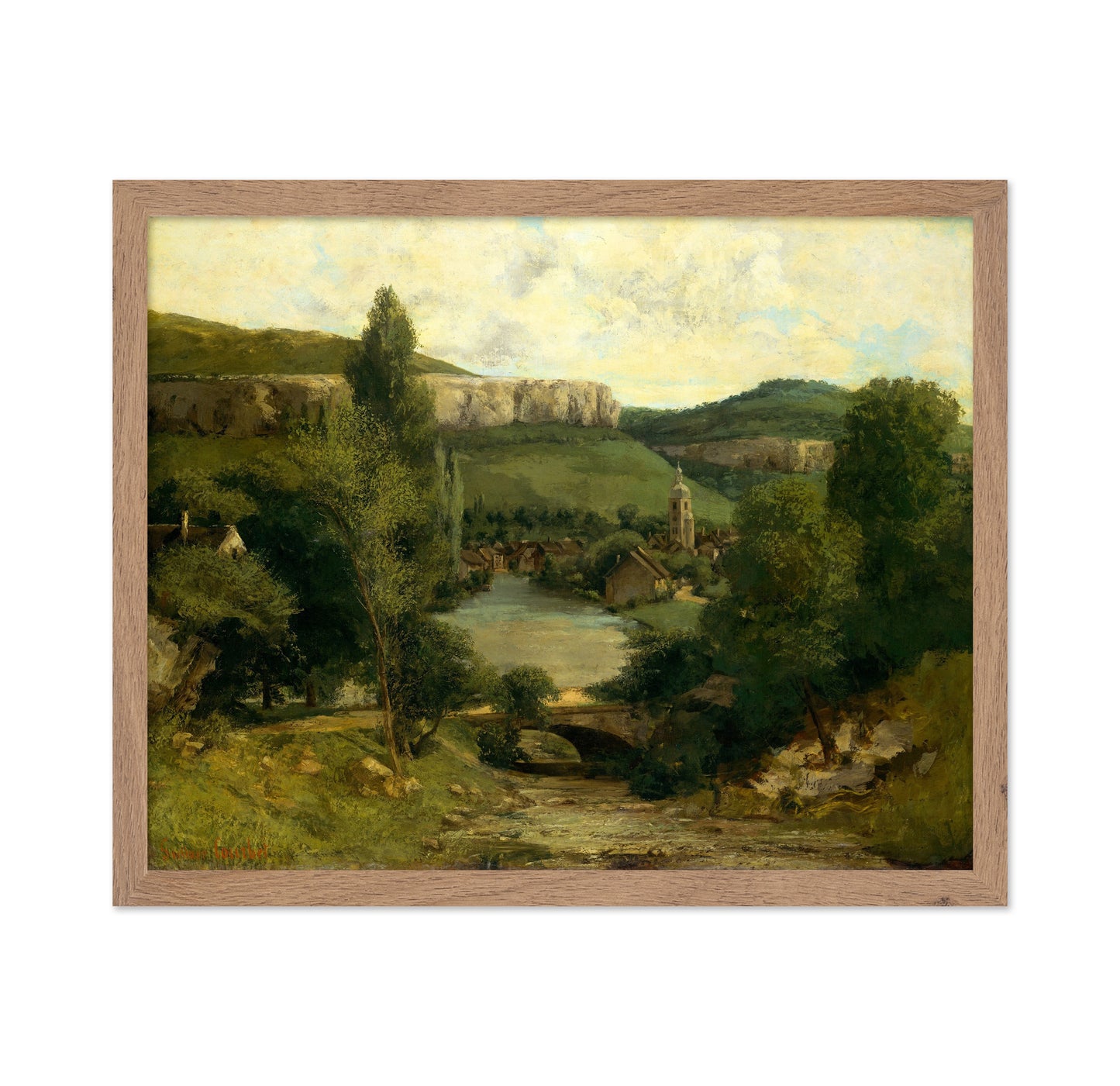 View of Ornans 1853