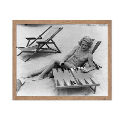 Beach Backgammon 1930s