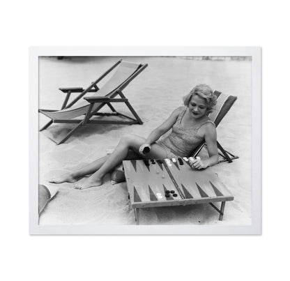 Beach Backgammon 1930s
