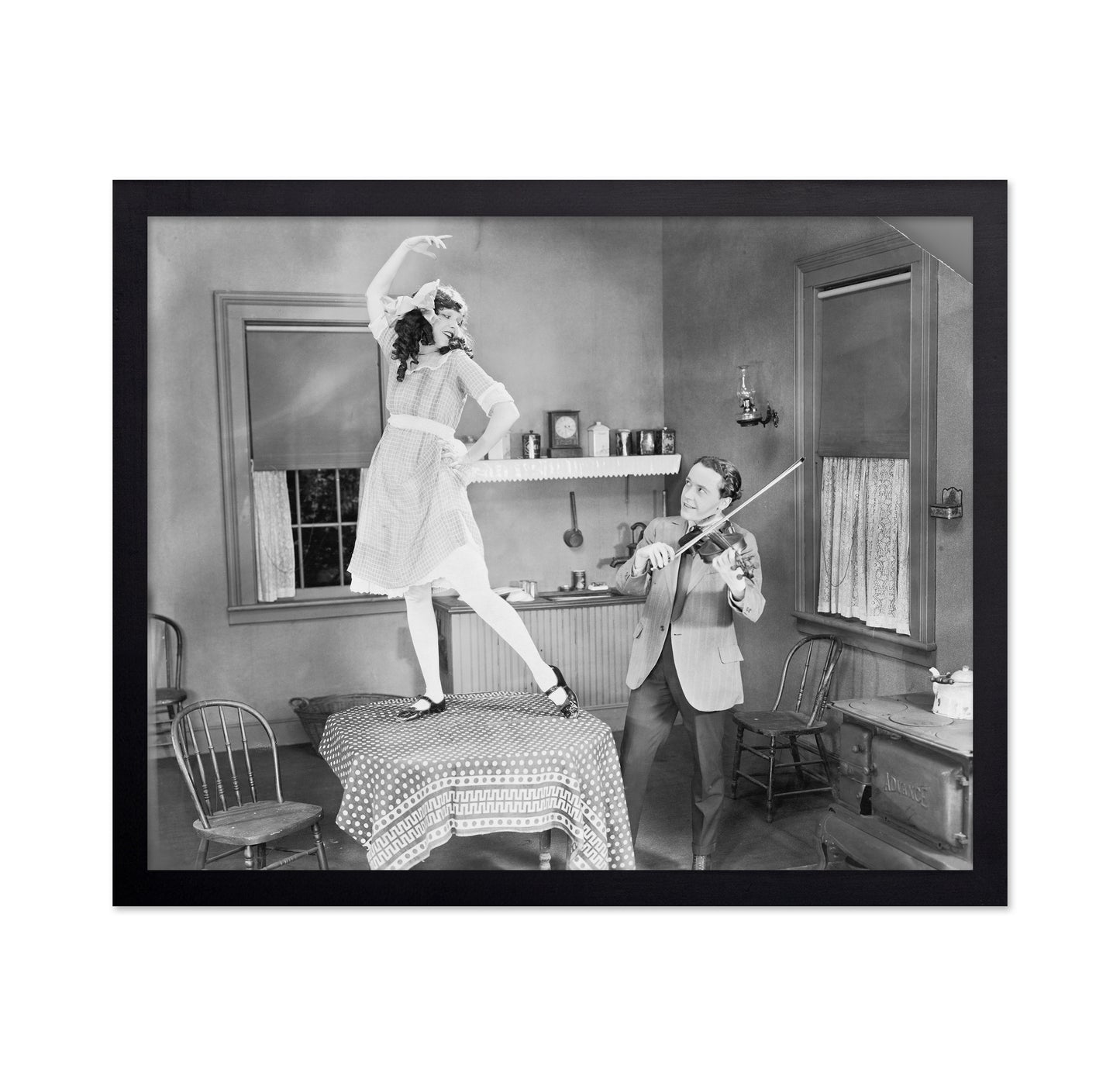 Violin Dance Scene 1920s