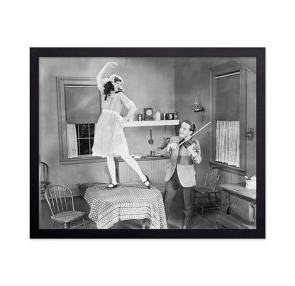 Violin Dance Scene 1920s