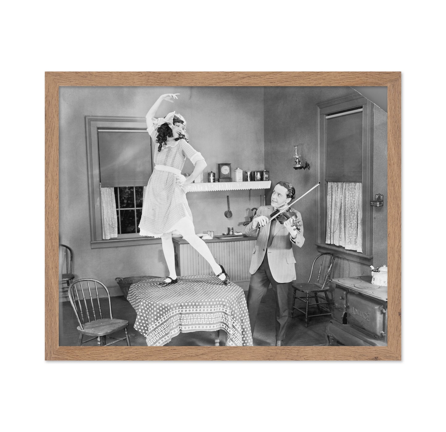 Violin Dance Scene 1920s